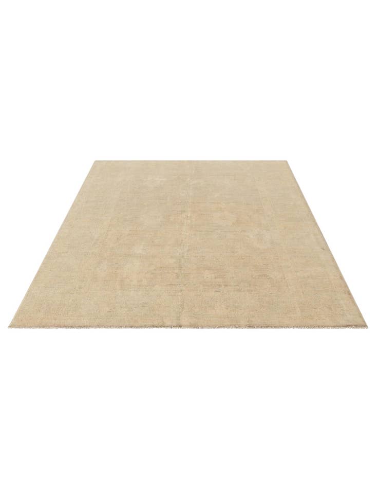 Detail image of 5' 1 x 7' 11  Hand Knotted Oushak Wool Rug