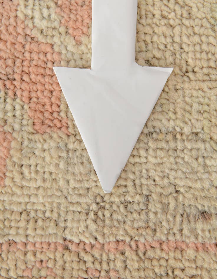 Detail image of 5' 2 x 6' 5  Hand Knotted Oushak Wool Rug