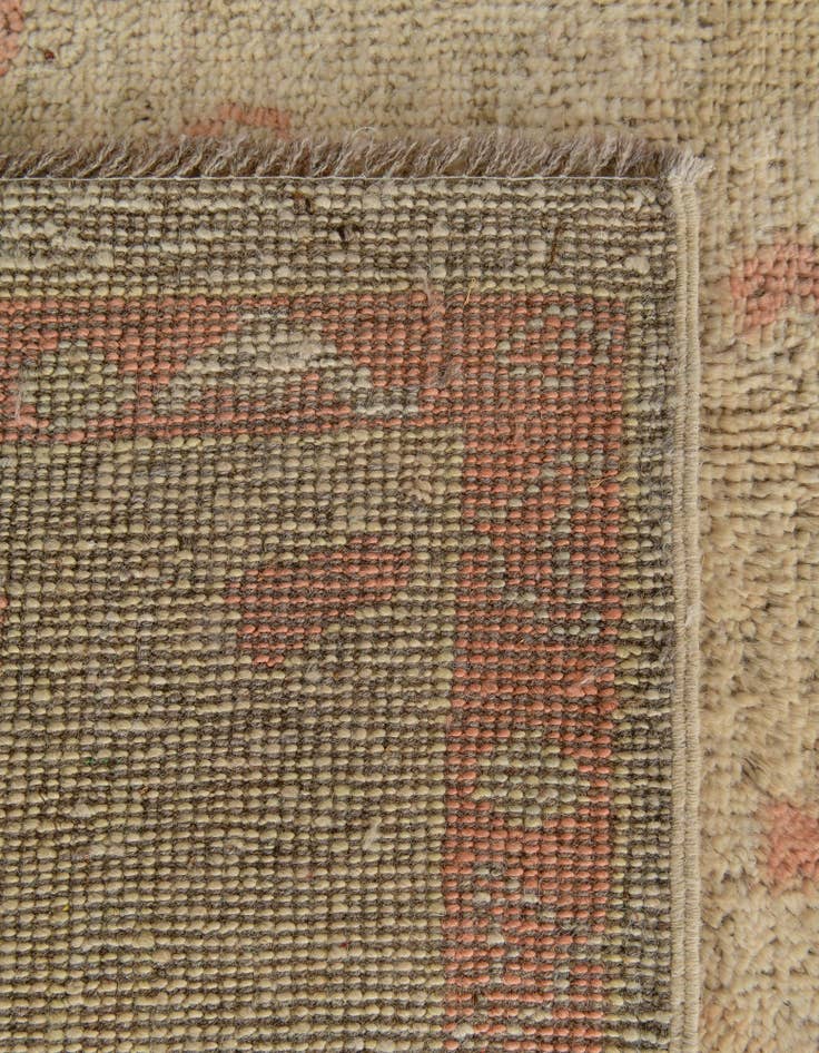 Detail image of 5' 2 x 6' 5 Hand Knotted Oushak Wool Rug