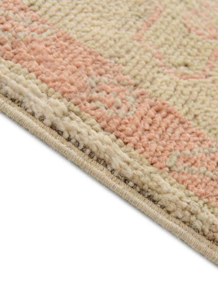 Detail image of 5' 2 x 6' 5 Hand Knotted Oushak Wool Rug