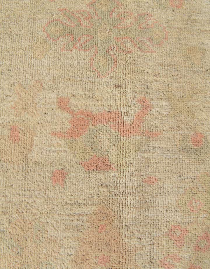 5' 2 x 6' 5 Hand Knotted Oushak Wool Rug