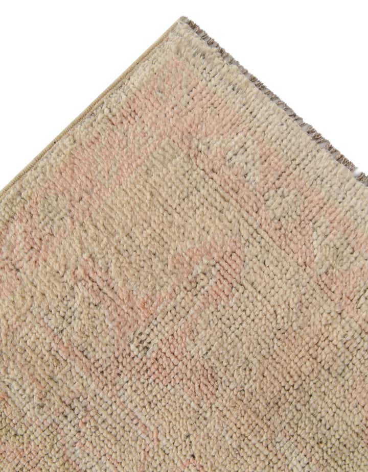5' 1 x 6' 9 Hand Knotted Oushak Wool Rug