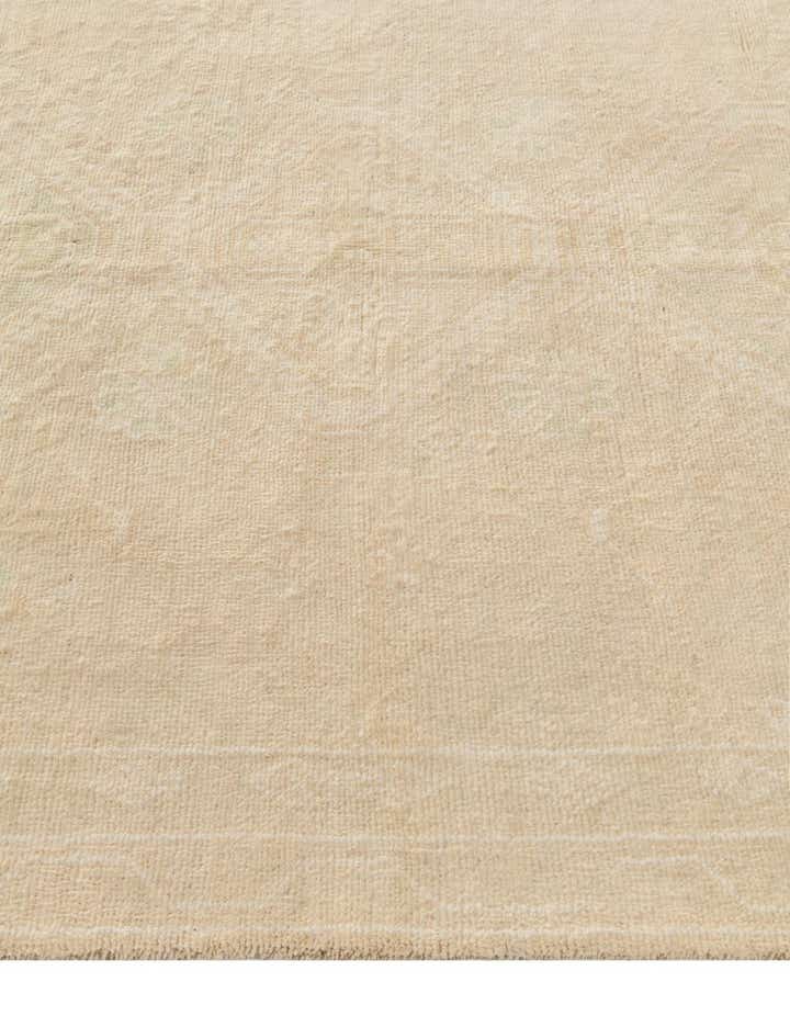 5' 1 x 6' 9 Hand Knotted Oushak Wool Rug