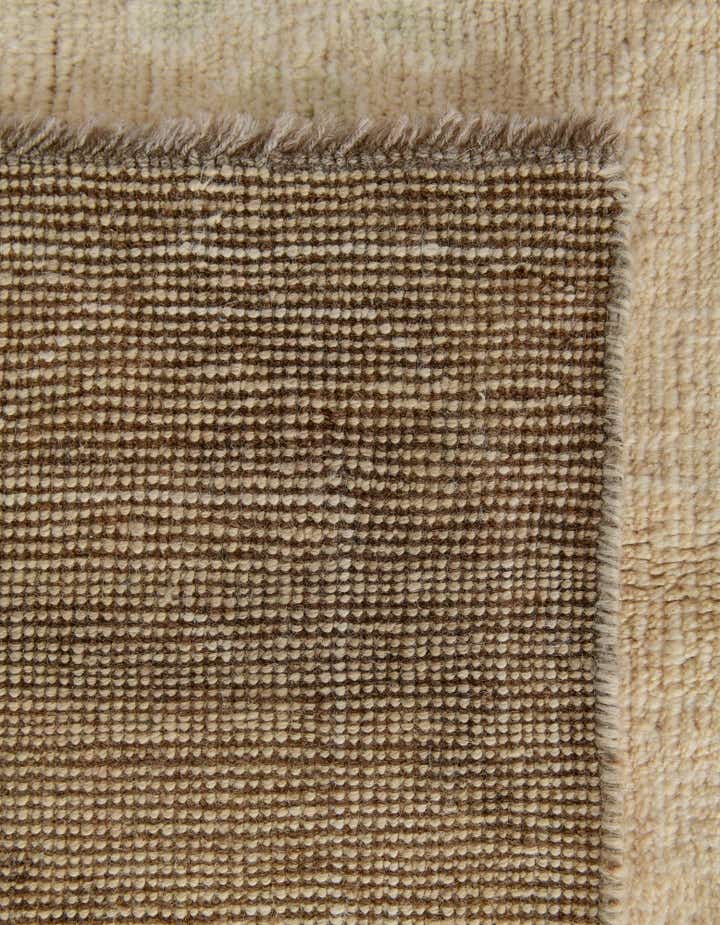 5' 1 x 6' 9 Hand Knotted Oushak Wool Rug