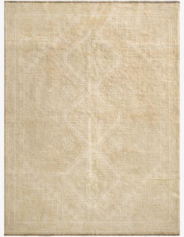 5' 1 x 6' 9 Hand Knotted Oushak Wool Rug