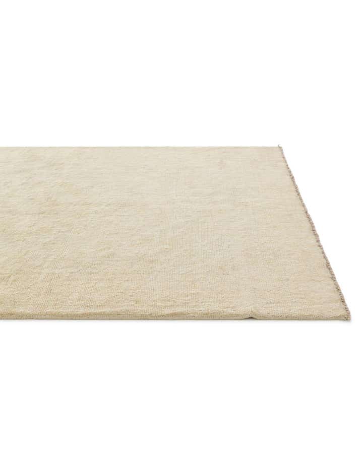 4' 2 x 6' 5 Hand Knotted Oushak Wool Rug