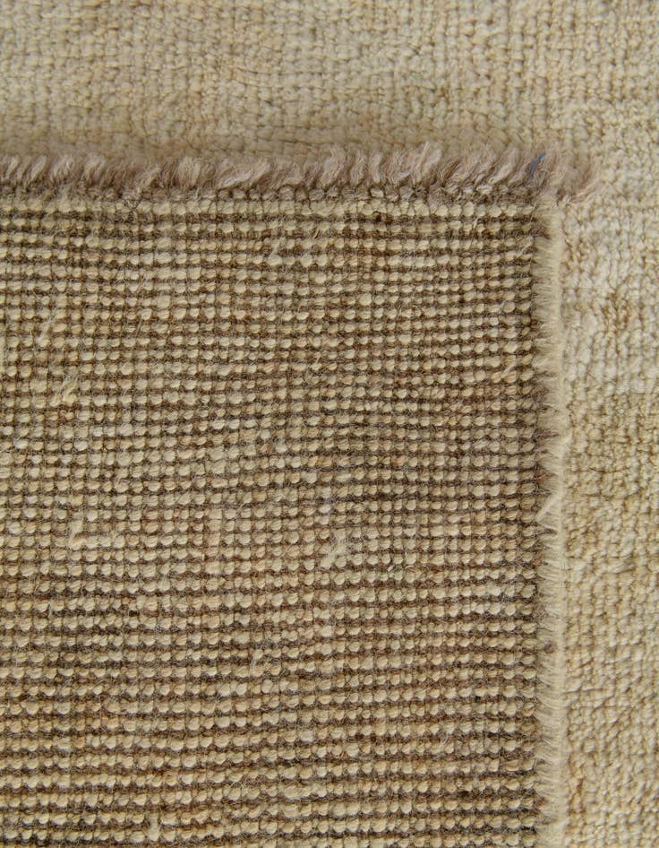 Detail image of 4' 2 x 6' 5 Hand Knotted Oushak Wool Rug