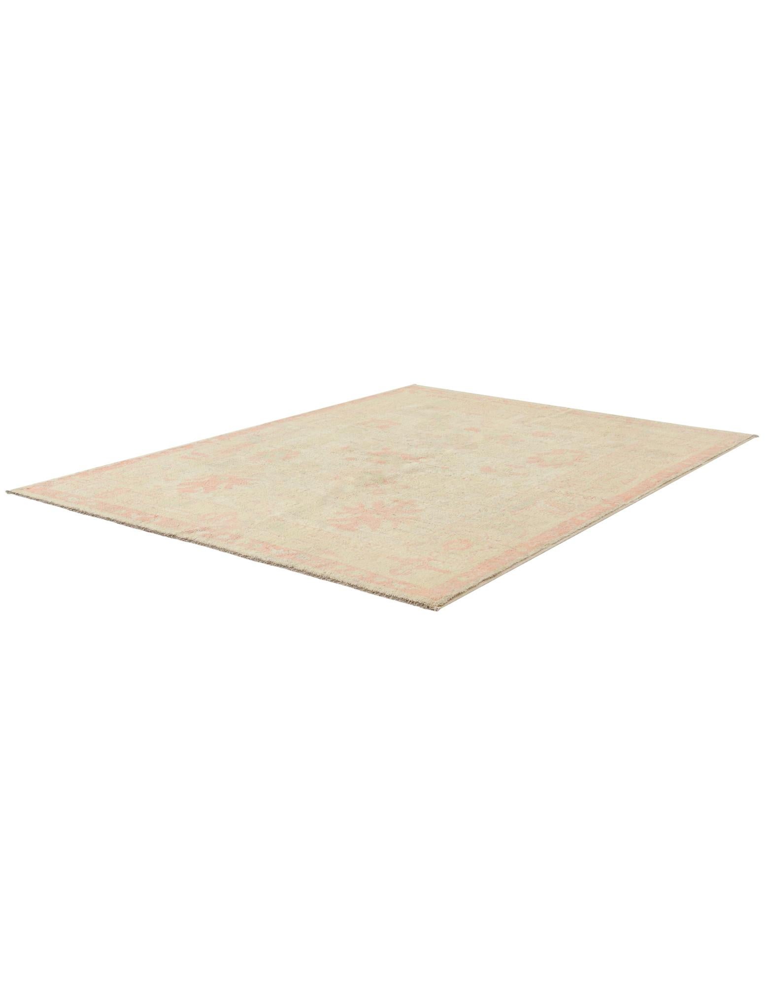 5' x 6' 9 Hand Knotted Oushak Wool Rug
