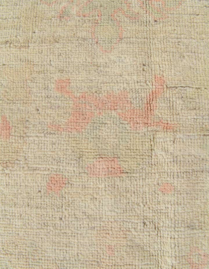 5' x 6' 9 Hand Knotted Oushak Wool Rug
