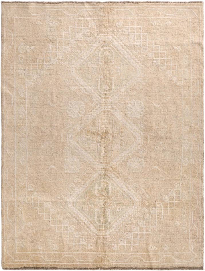 Detail image of 5' x 6' 7 Hand Knotted Oushak Wool Rug