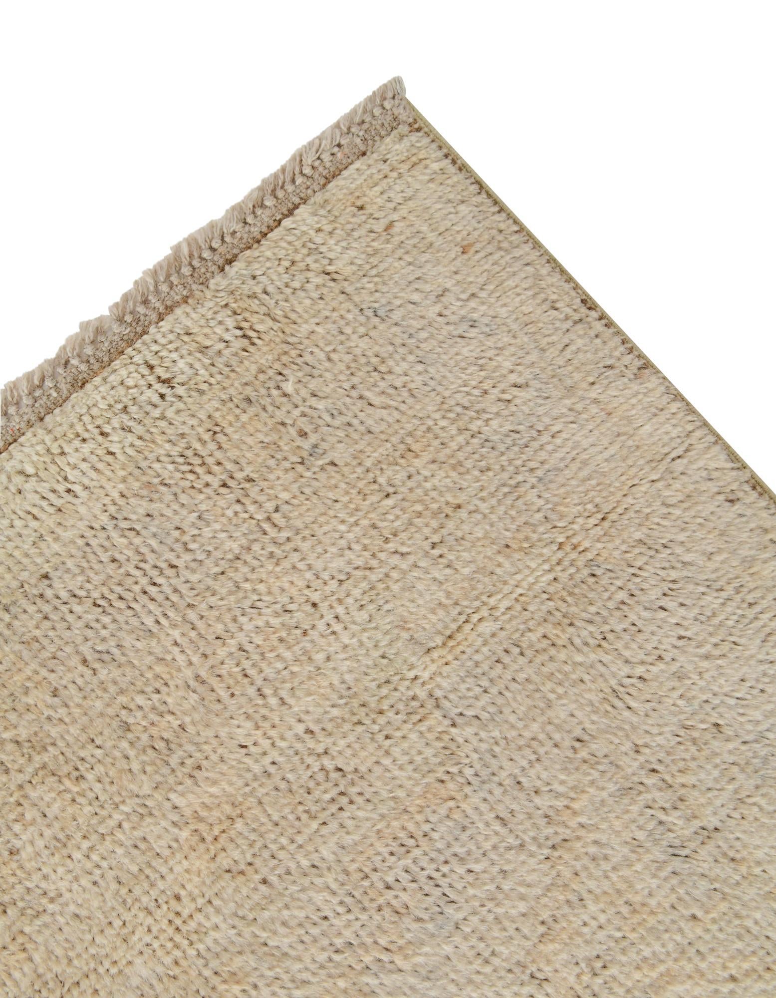 3' 2 x 5' 3 Hand Knotted Oushak Wool Rug