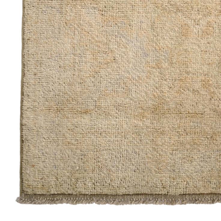 Detail image of 3' 2 x 5' 3 Hand Knotted Oushak Wool Rug