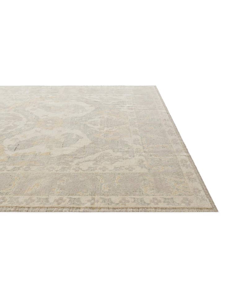 Detail image of 10' 2 x 14' 4  Hand Knotted Oushak Wool Rug