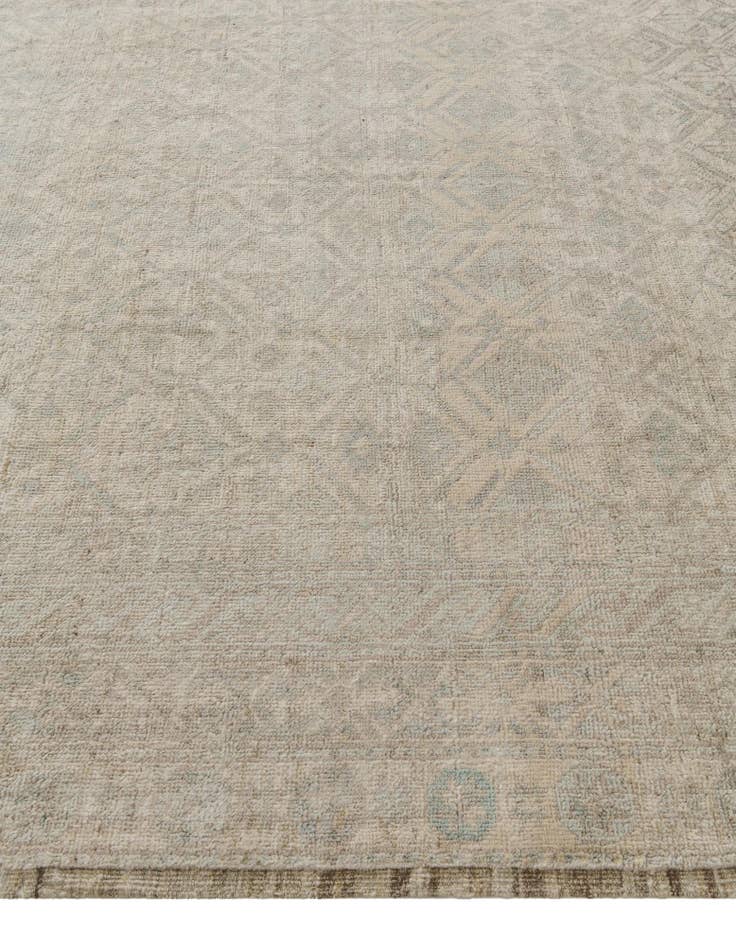 Detail image of 8' 3 x 10'  Hand Knotted Oushak Wool Rug