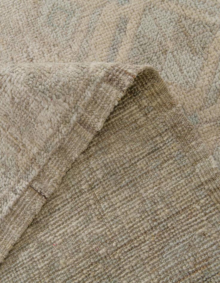 Detail image of 8' 3 x 10'  Hand Knotted Oushak Wool Rug