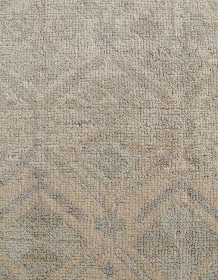 Detail image of 8' 3 x 10'  Hand Knotted Oushak Wool Rug