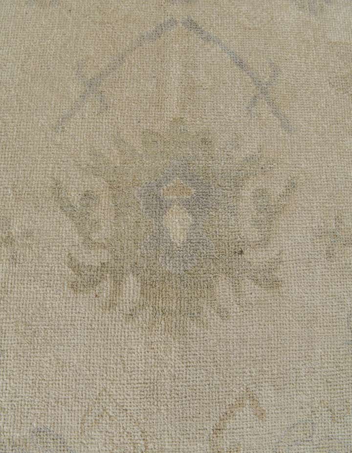 9' 2 x 11' 7 Hand Knotted Oushak Wool Rug