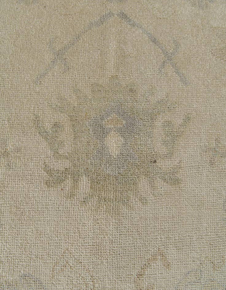 Detail image of 9' 2 x 11' 7 Hand Knotted Oushak Wool Rug