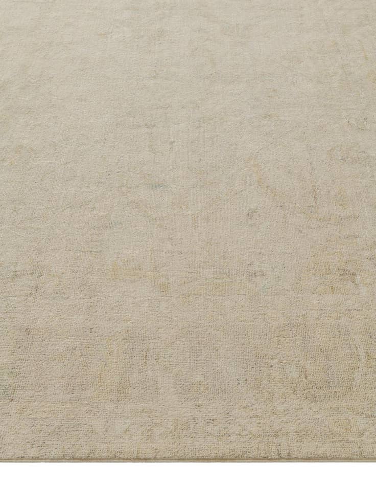 Detail image of 8' 1 x 9' 9  Hand Knotted Oushak Wool Rug