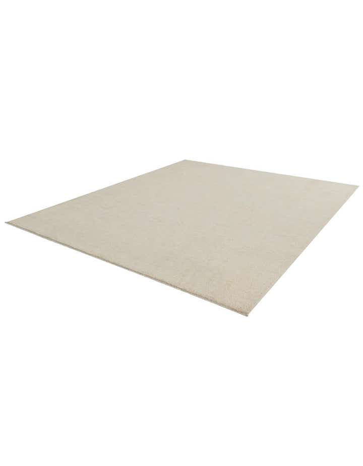 8' 1 x 9' 9 Hand Knotted Oushak Wool Rug