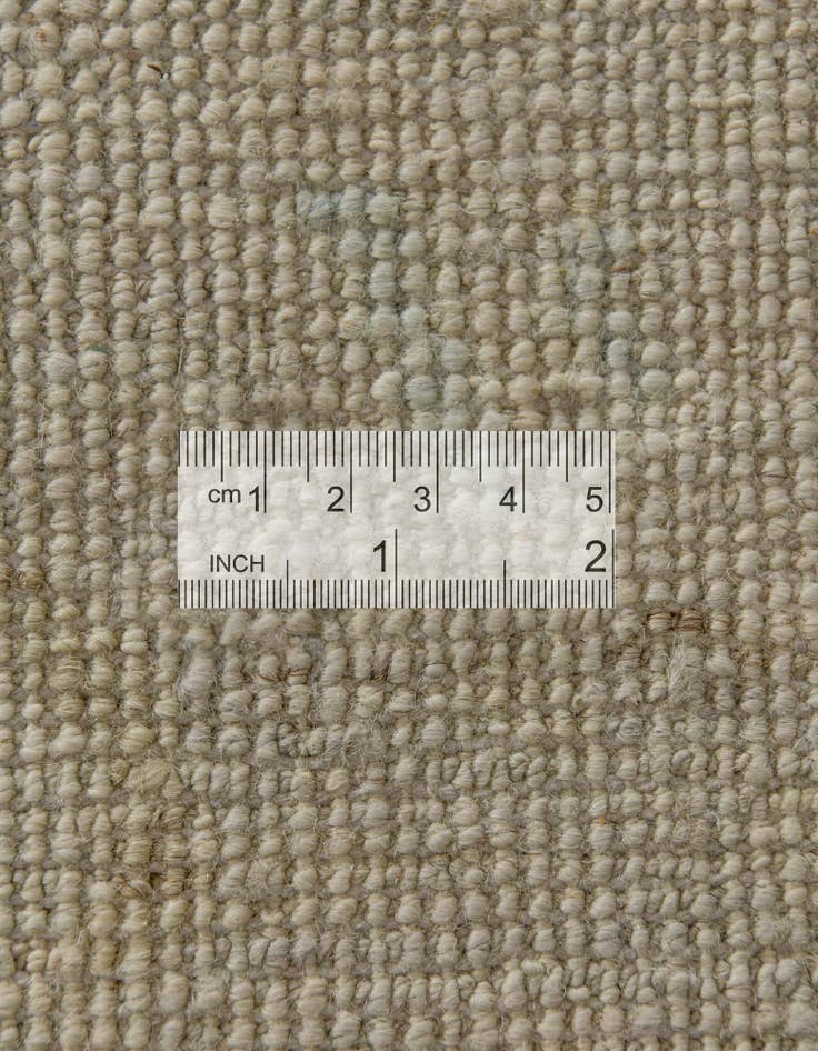 Detail image of 8' 1 x 9' 9  Hand Knotted Oushak Wool Rug