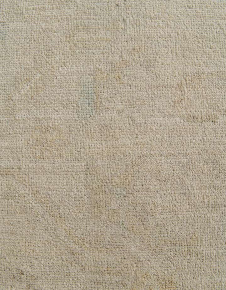 8' 1 x 9' 9 Hand Knotted Oushak Wool Rug
