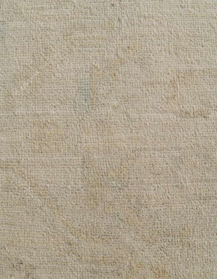 8' 1 x 9' 9 Hand Knotted Oushak Wool Rug