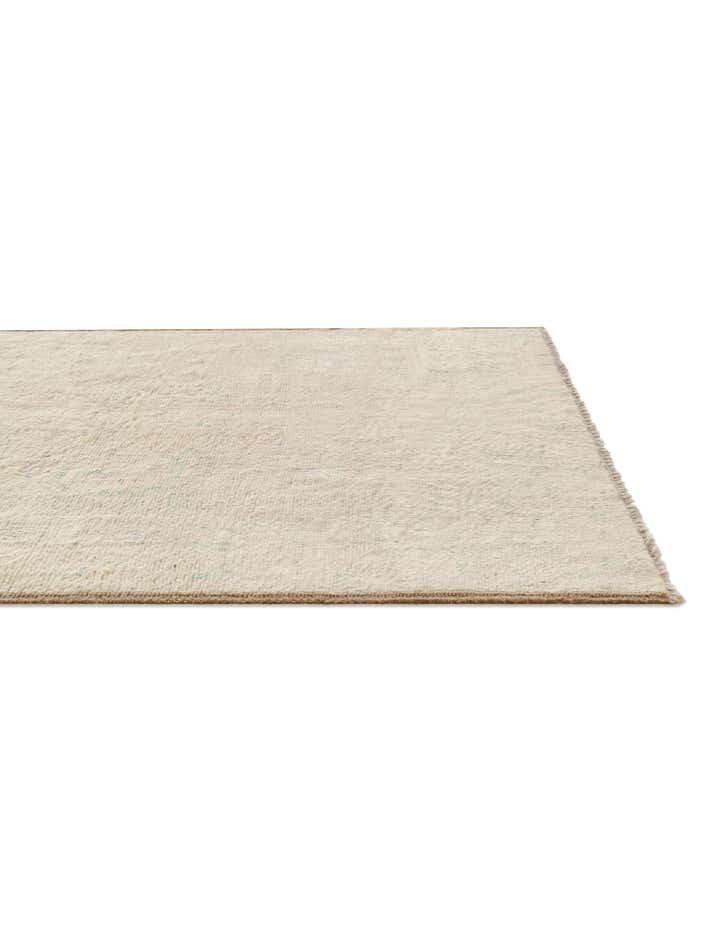 4' x 6' 1 Hand Knotted Oushak Wool Rug