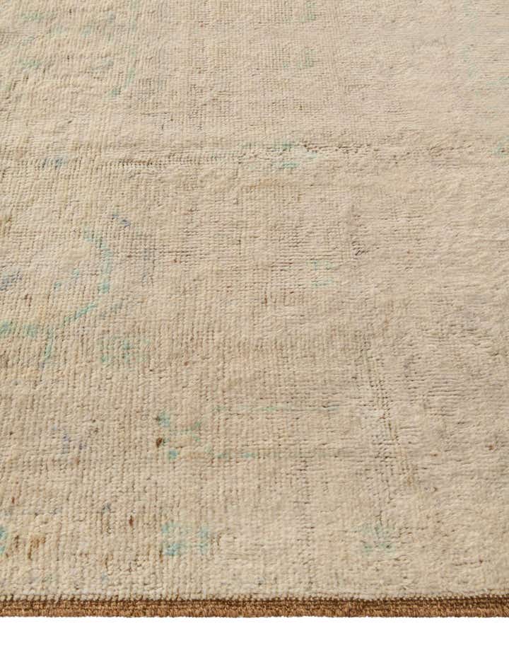 4' x 6' 1 Hand Knotted Oushak Wool Rug