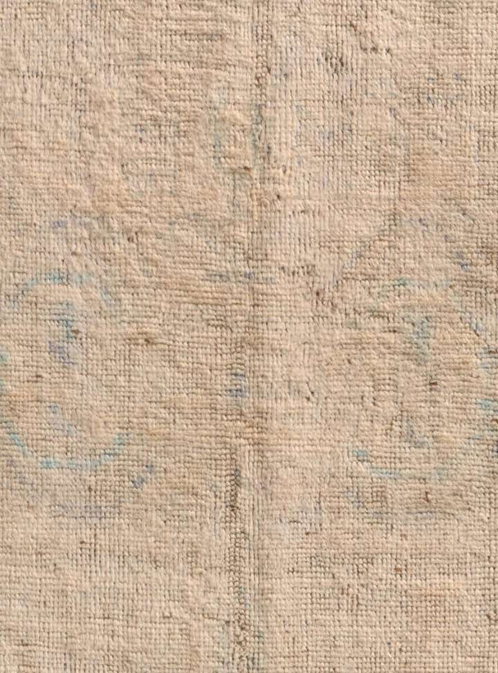 4' x 6' 1 Hand Knotted Oushak Wool Rug