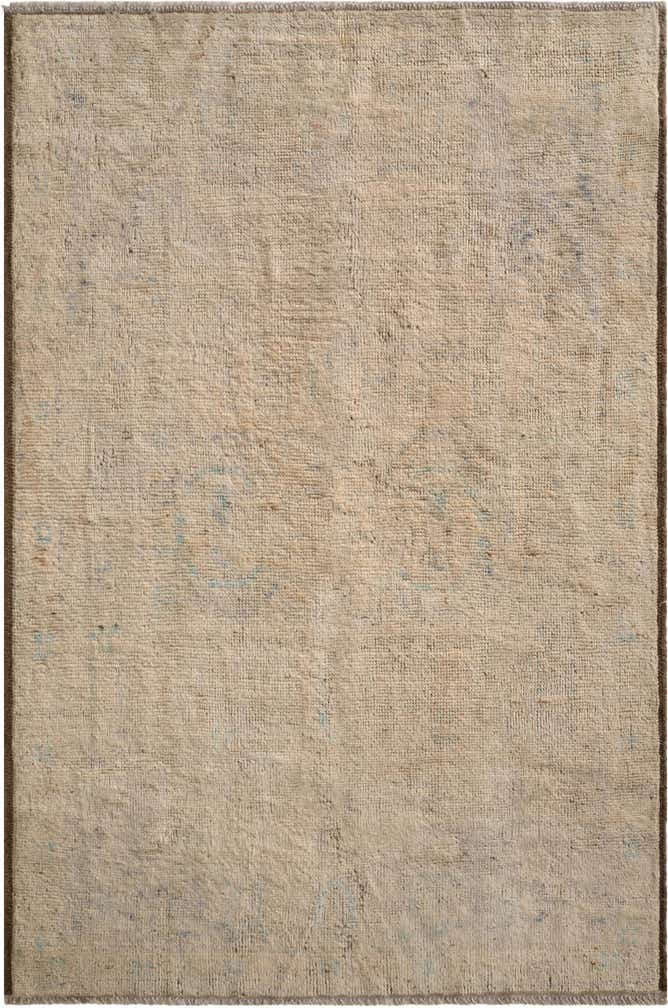 4' x 6' 1 Hand Knotted Oushak Wool Rug