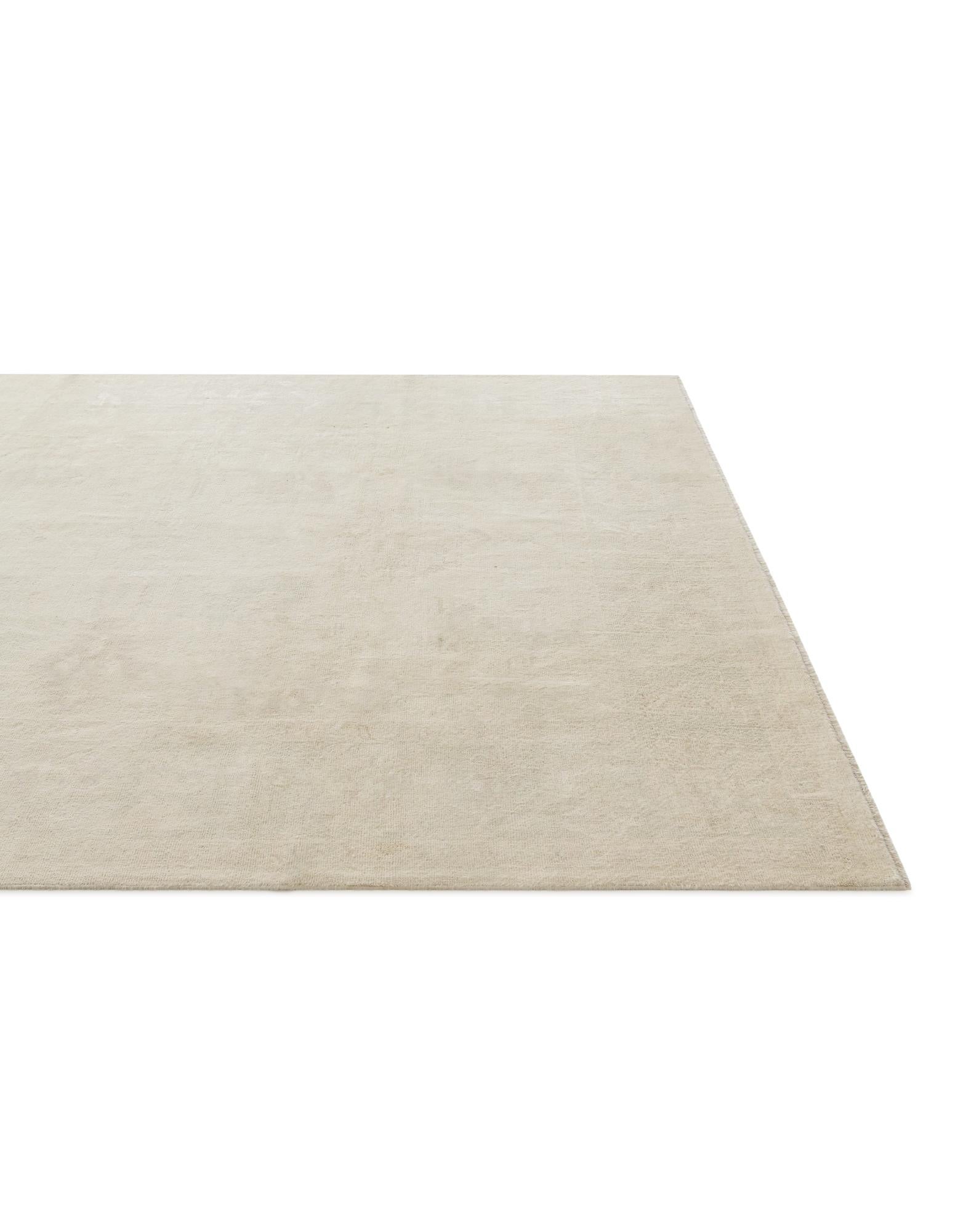 8' 5 x 9' 9 Hand Knotted Oushak Wool Rug