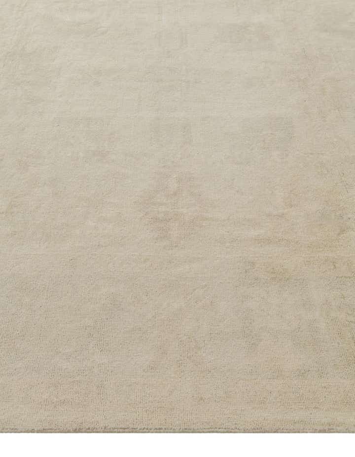 8' 5 x 9' 9 Hand Knotted Oushak Wool Rug