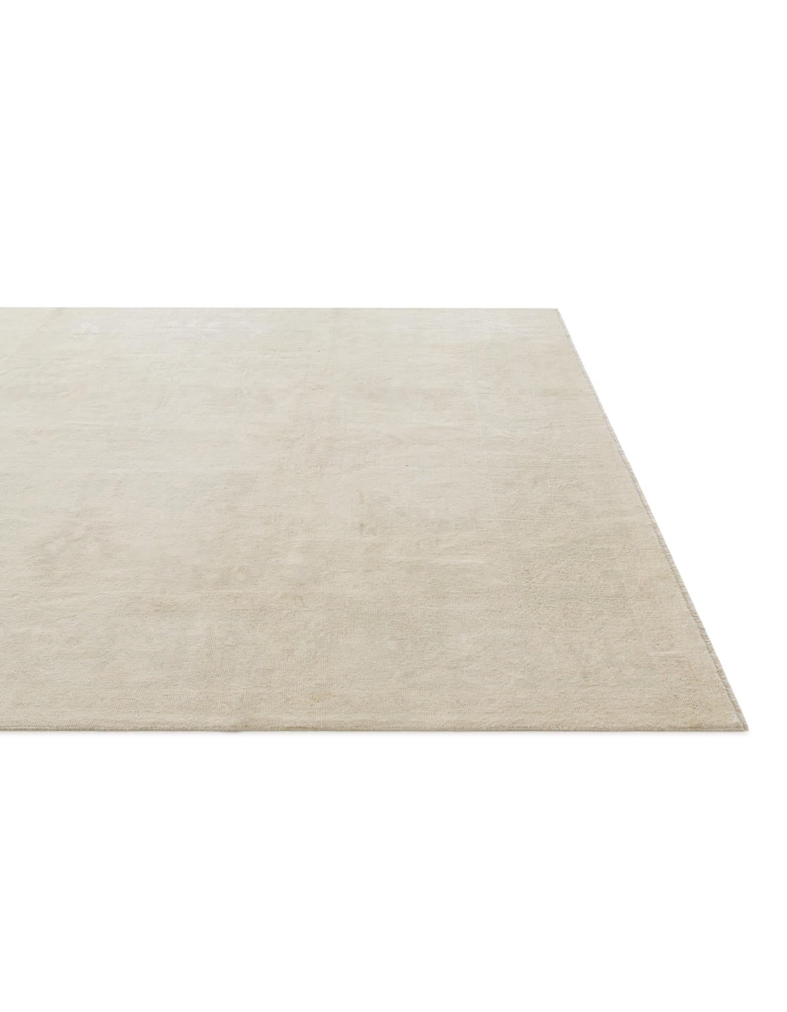 8' 5 x 9' 9 Hand Knotted Oushak Wool Rug
