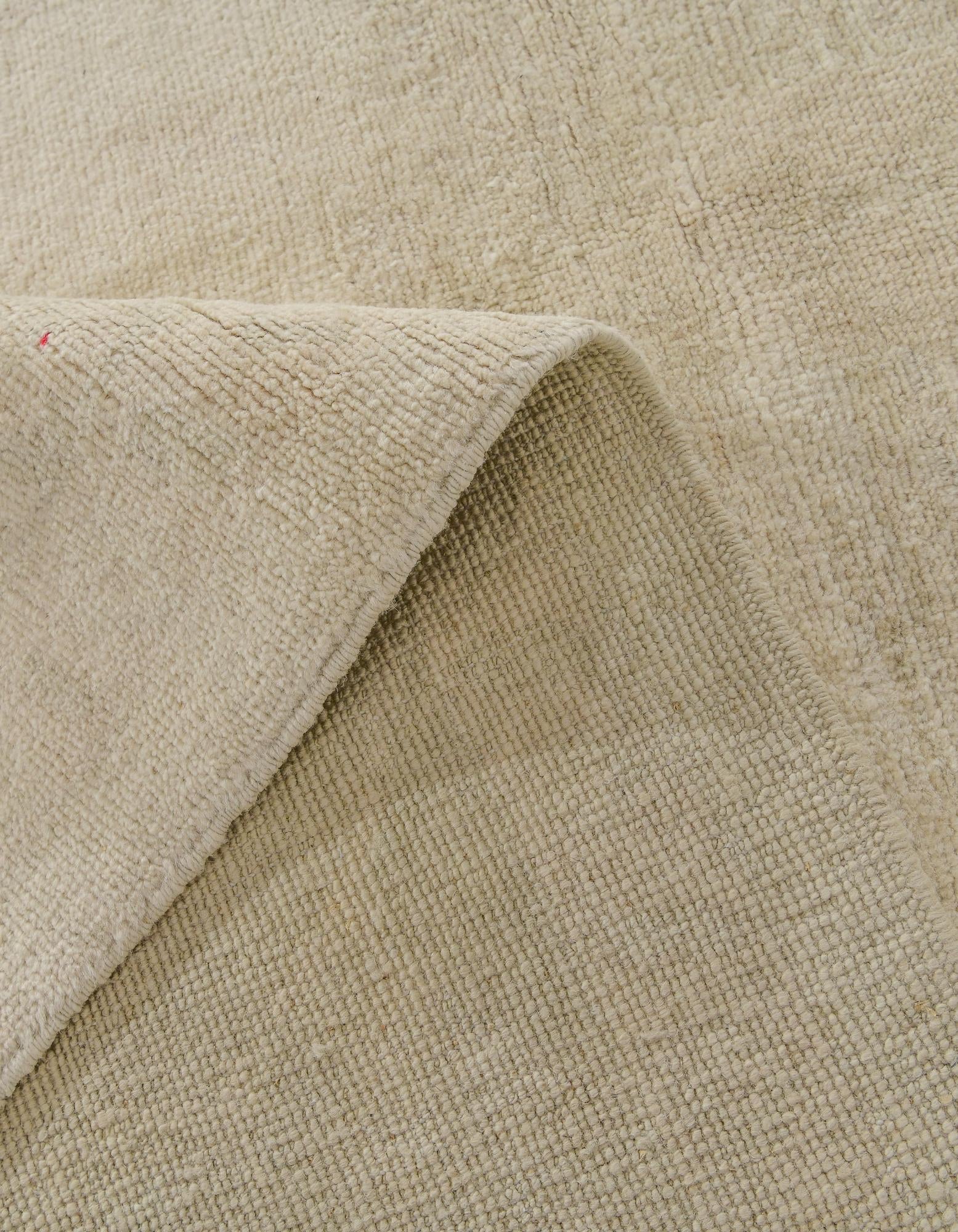 8' 5 x 9' 9 Hand Knotted Oushak Wool Rug