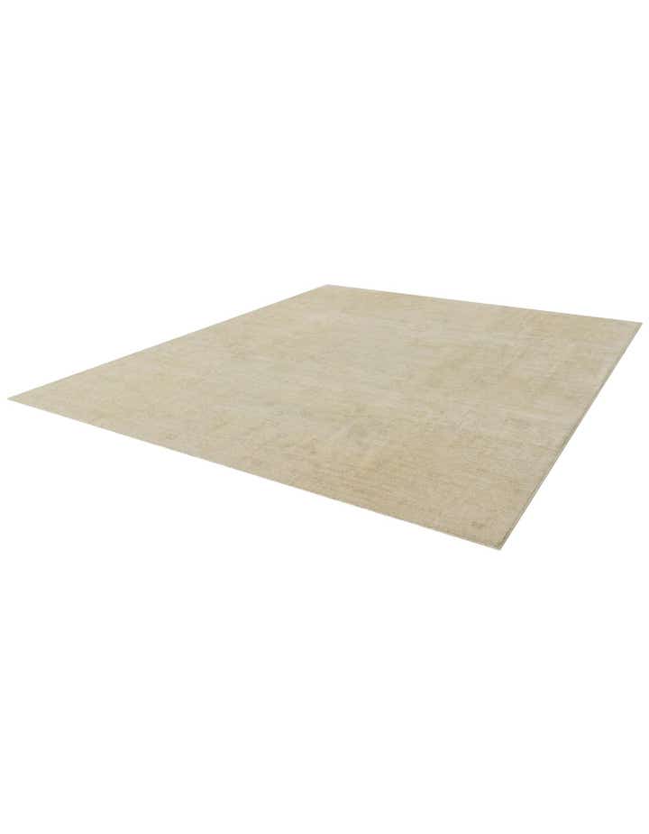 8' 4 x 9' 9 Hand Knotted Oushak Wool Rug