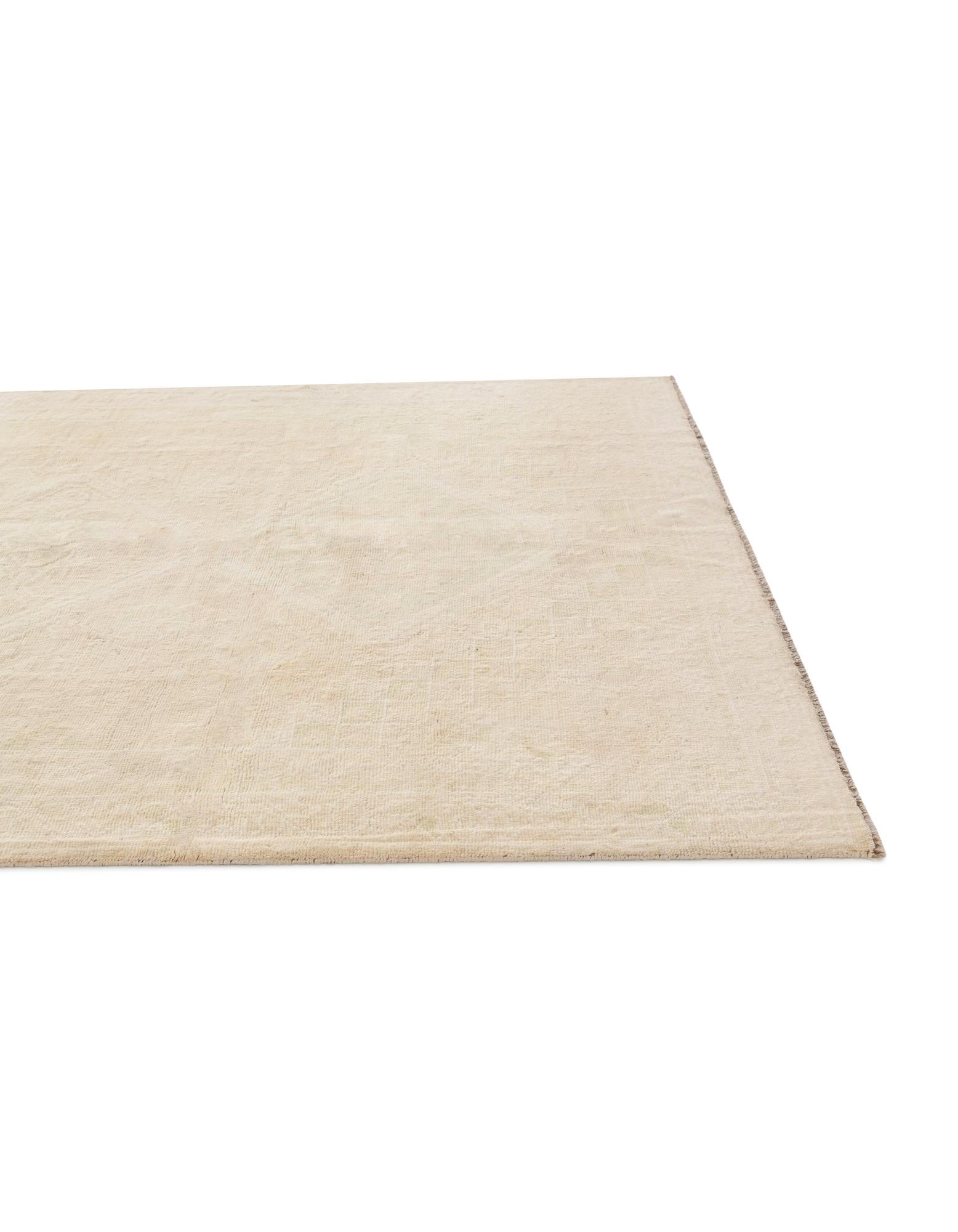 6' 4 x 9' 8 Hand Knotted Oushak Wool Rug