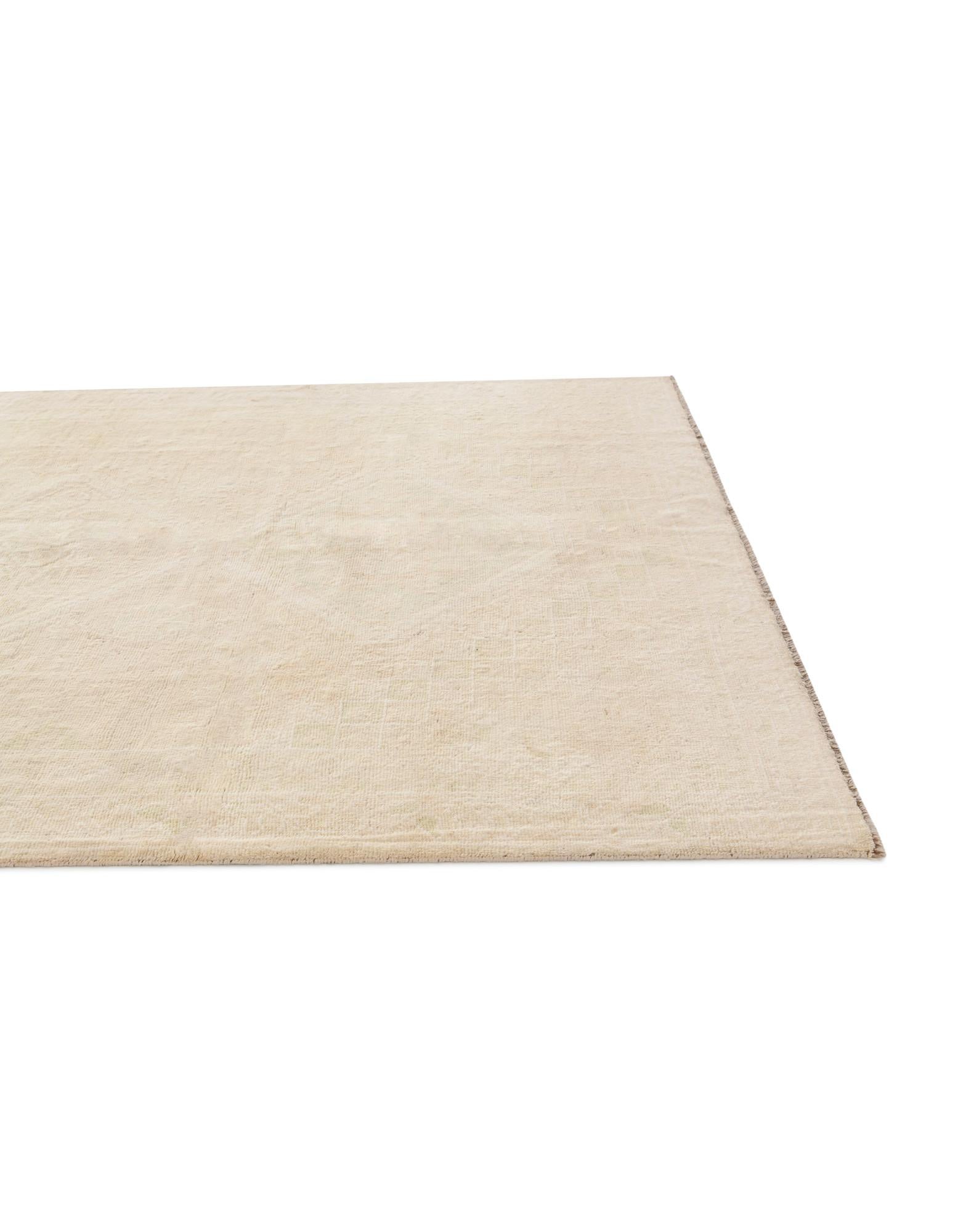 6' 4 x 9' 8 Hand Knotted Oushak Wool Rug