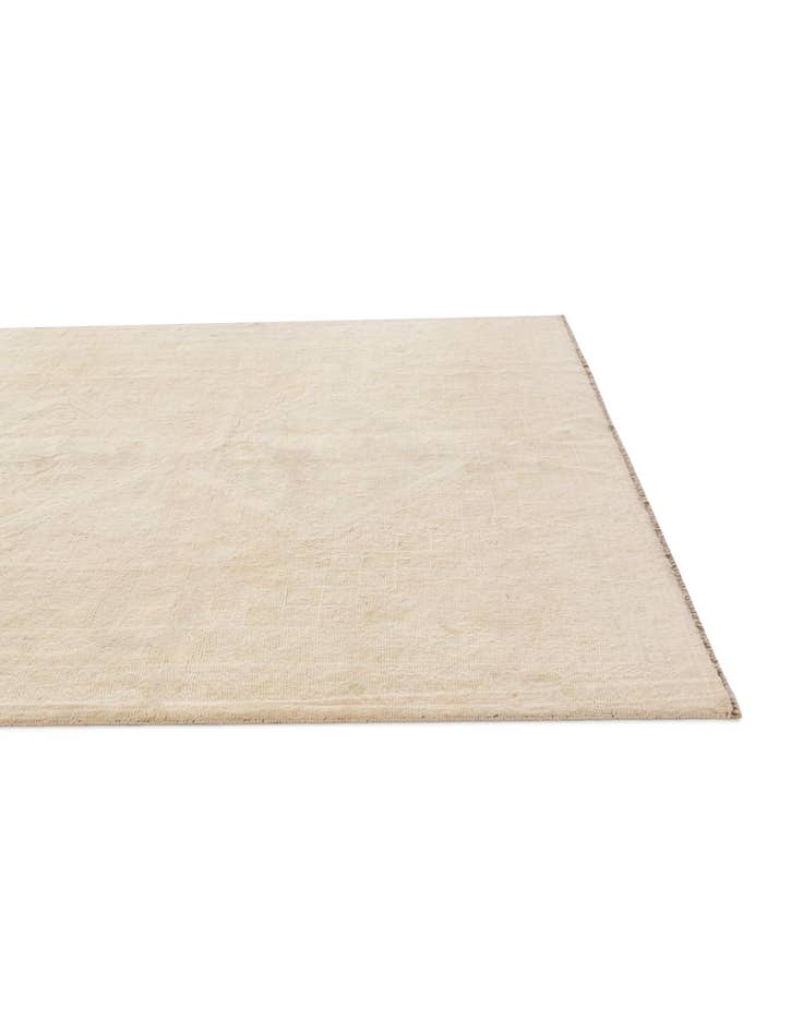 Detail image of 6' 4 x 9' 8 Hand Knotted Oushak Wool Rug