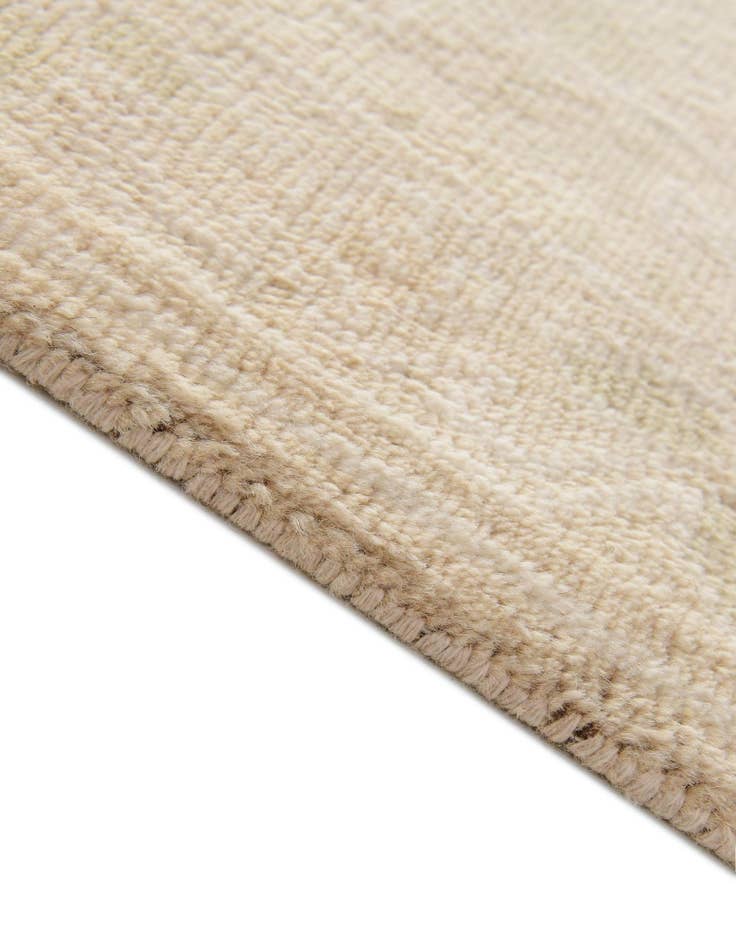 Detail image of 6' 4 x 9' 8 Hand Knotted Oushak Wool Rug