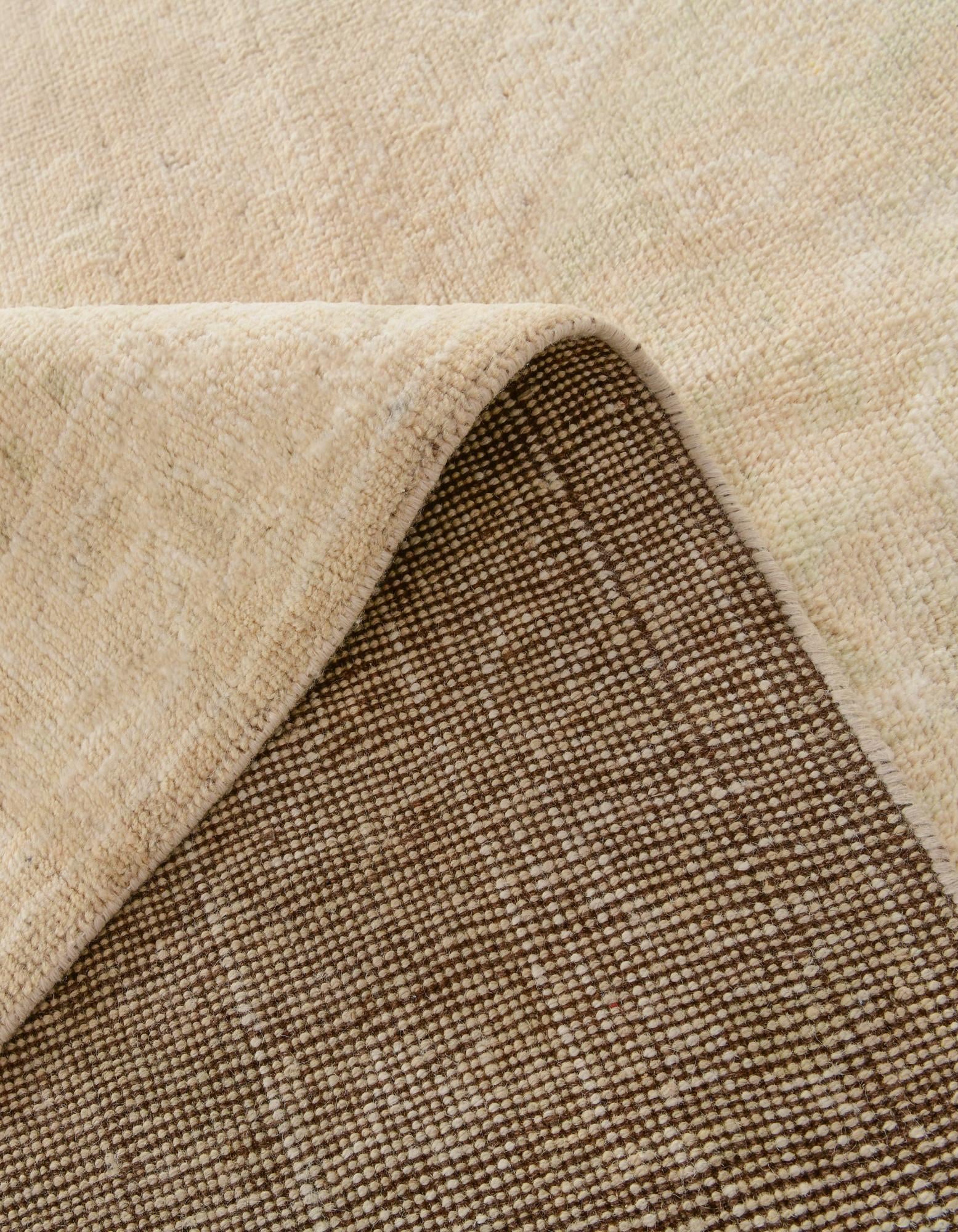 6' 4 x 9' 8 Hand Knotted Oushak Wool Rug