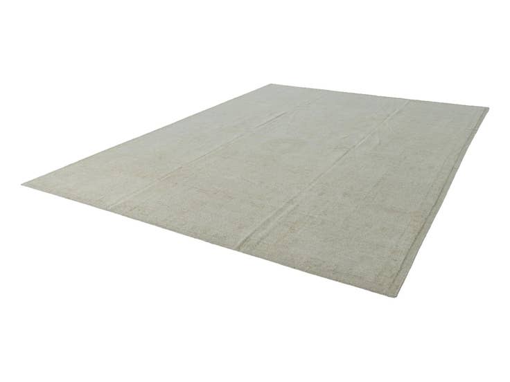 Detail image of 10' 2 x 14' 2 Hand Knotted Oushak Wool Rug