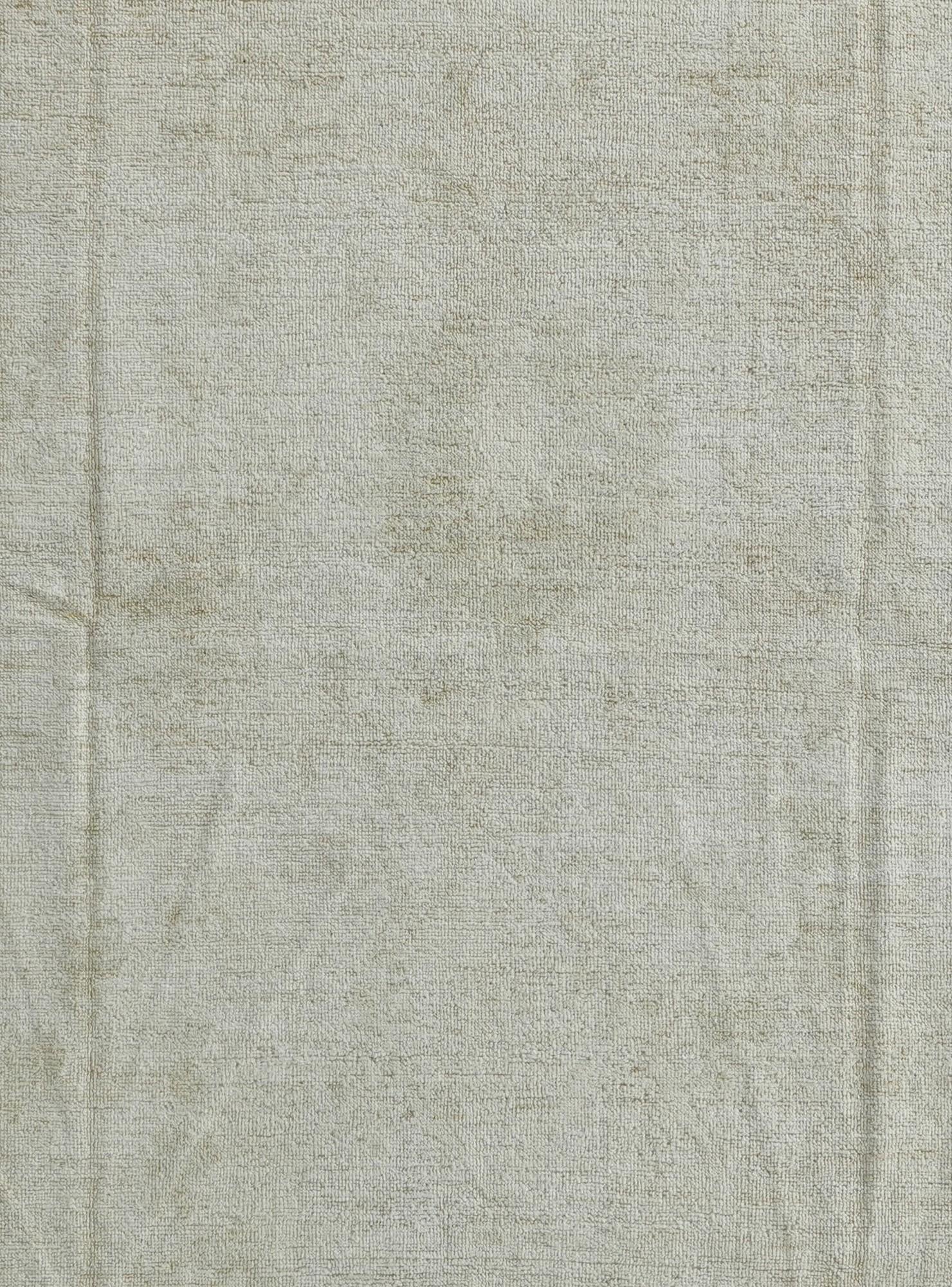 10' 2 x 14' 2 Hand Knotted Oushak Wool Rug