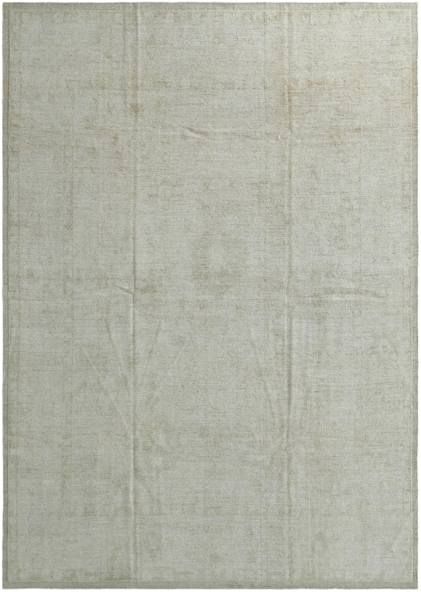 10' 2 x 14' 2 Hand Knotted Oushak Wool Rug