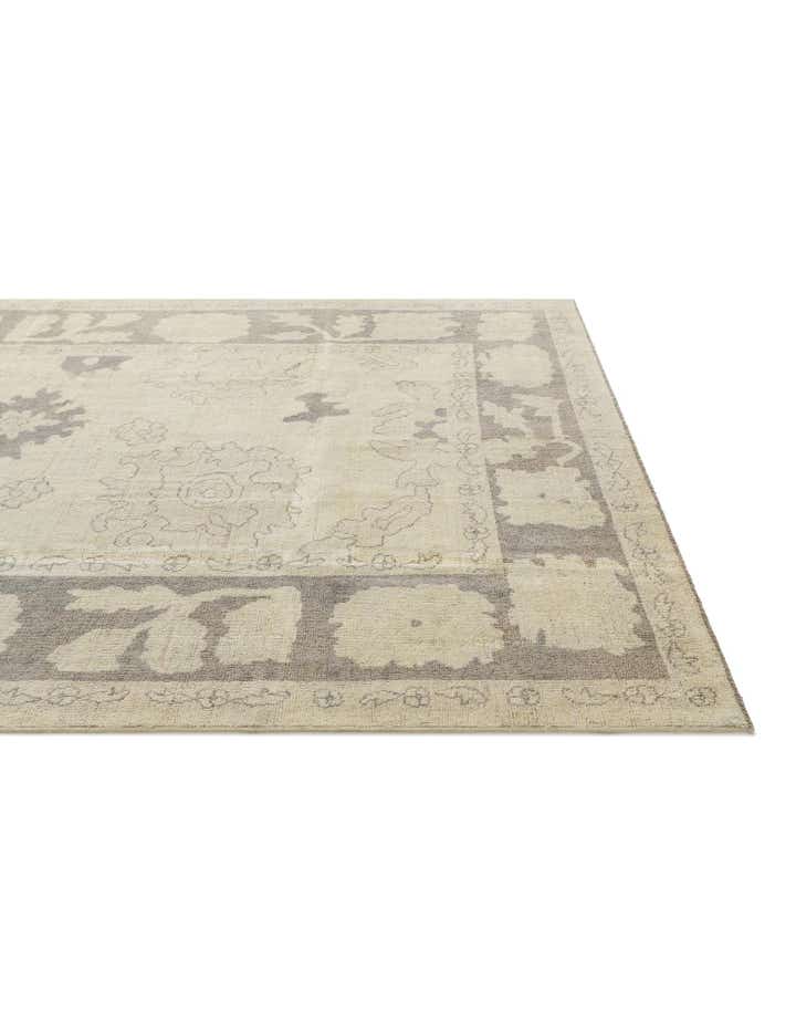 8' 5 x 10' 2 Hand Knotted Oushak Wool Rug
