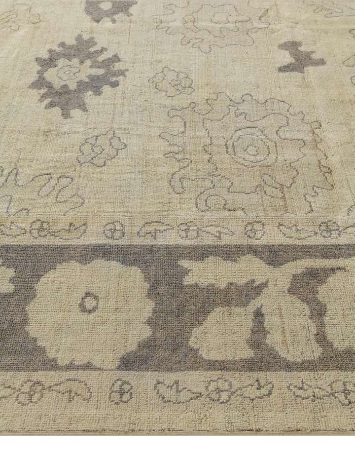 8' 5 x 10' 2 Hand Knotted Oushak Wool Rug