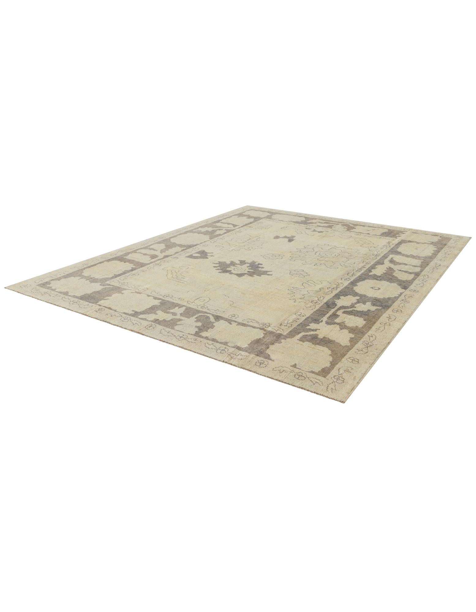 8' 5 x 10' 2 Hand Knotted Oushak Wool Rug