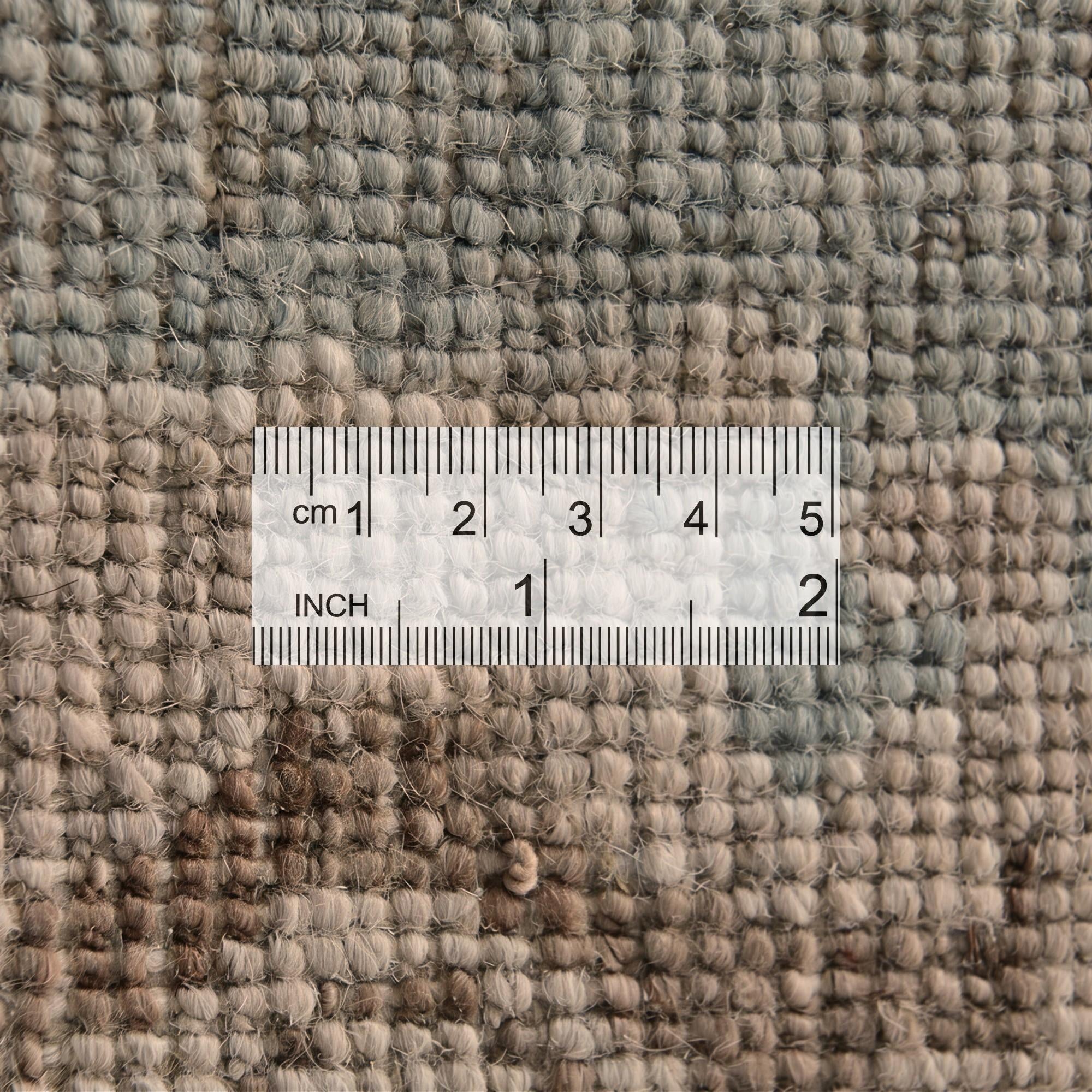 9' 2 x 12' 3 Hand Knotted Oushak Wool Rug
