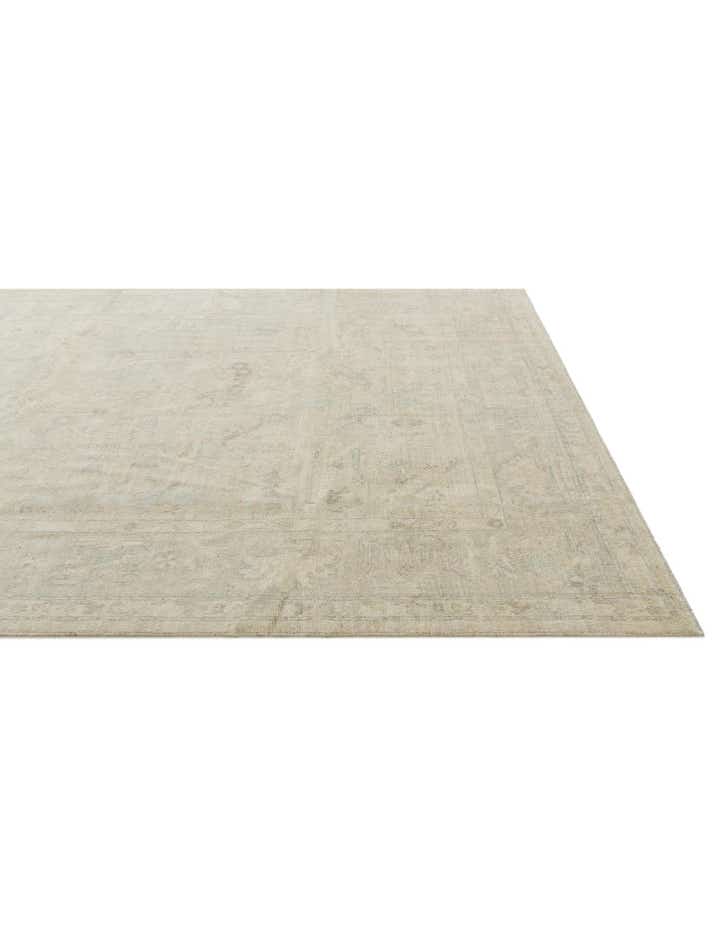 8' x 9' 10 Hand Knotted Oushak Wool Rug