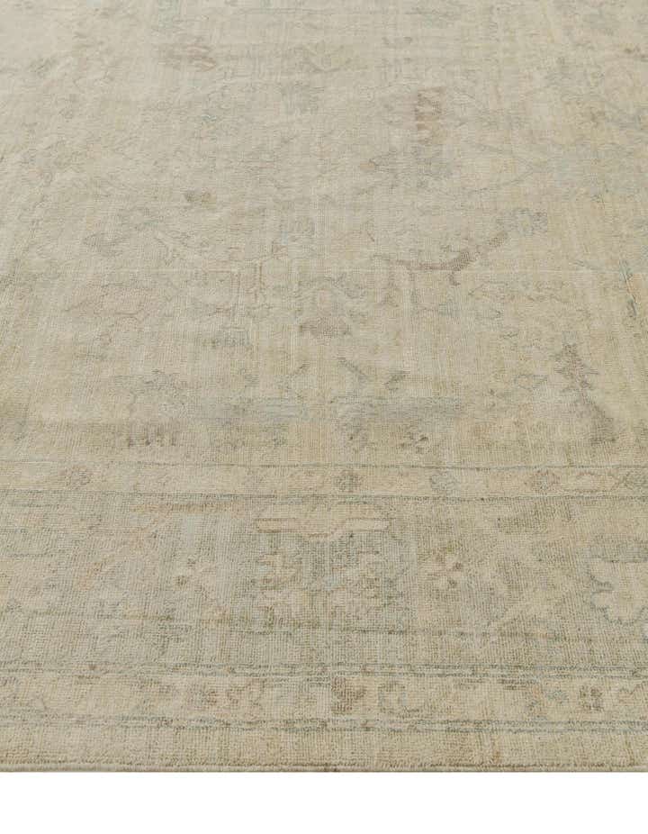 8' x 9' 10 Hand Knotted Oushak Wool Rug
